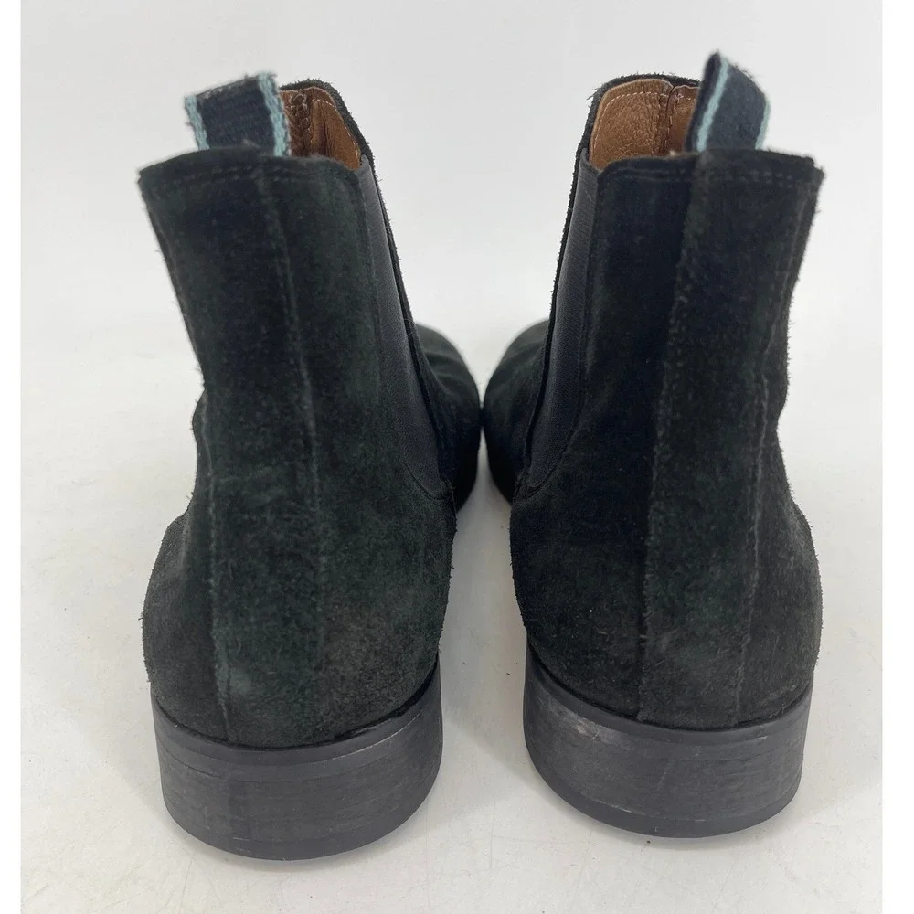 Shoe The Bear Dev Chelsea Boots Men 42 Black Excellent Suede Ankle Boots‎